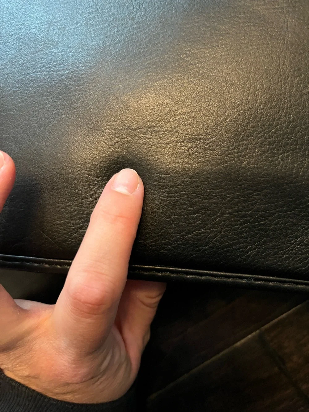 Vintage 100% Leather Scully Portfolio Bag